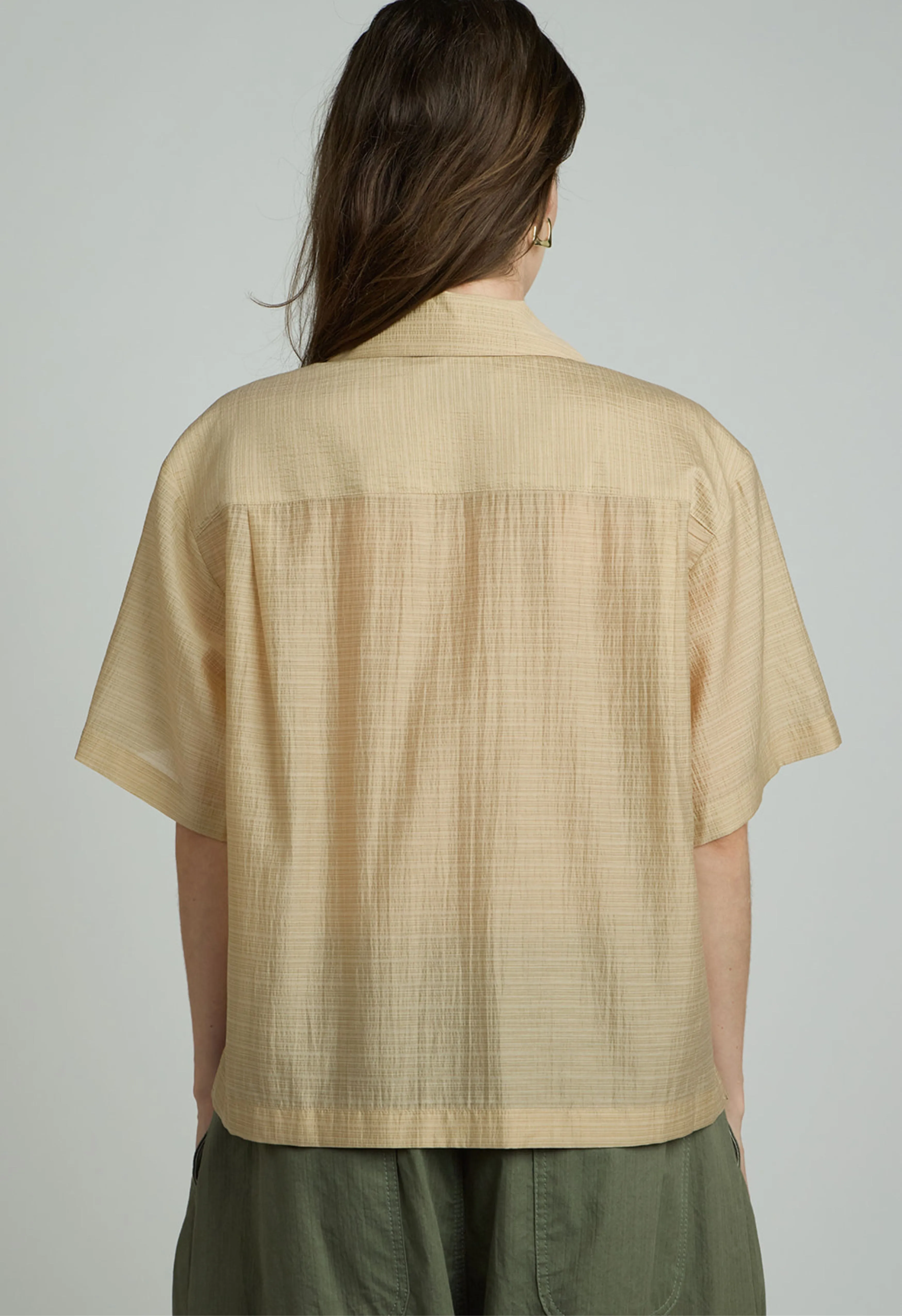 Chrisley Button Up in Sand