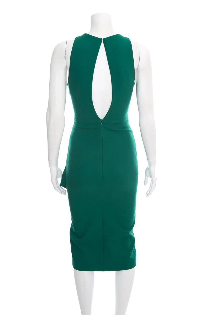 Cinq A Sept Green Sleeveless Dress SZ 0