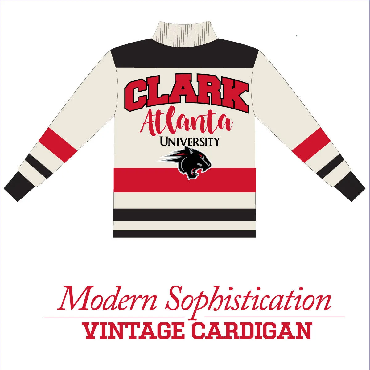 CLARK ATLANTA | Cardigan PEARLED IVORY