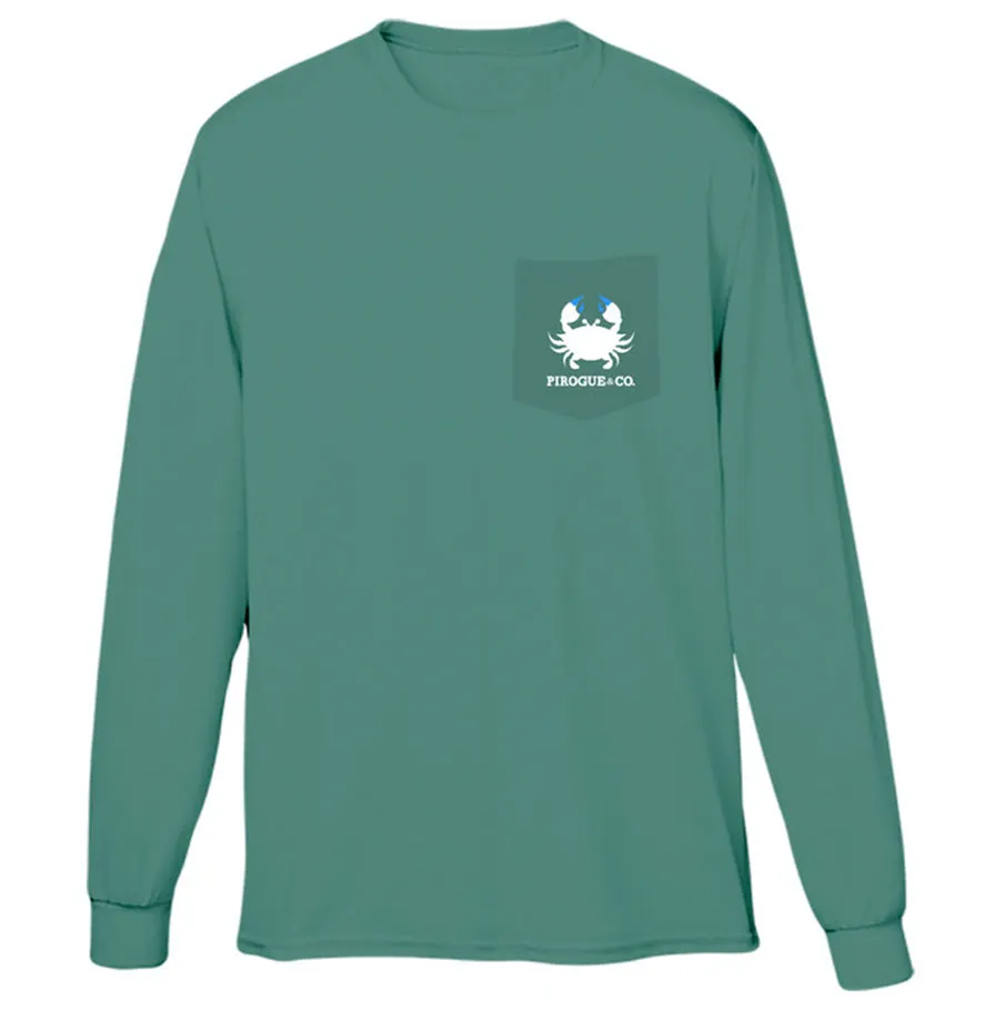 Classic Crab Long Sleeve | Alligator Green