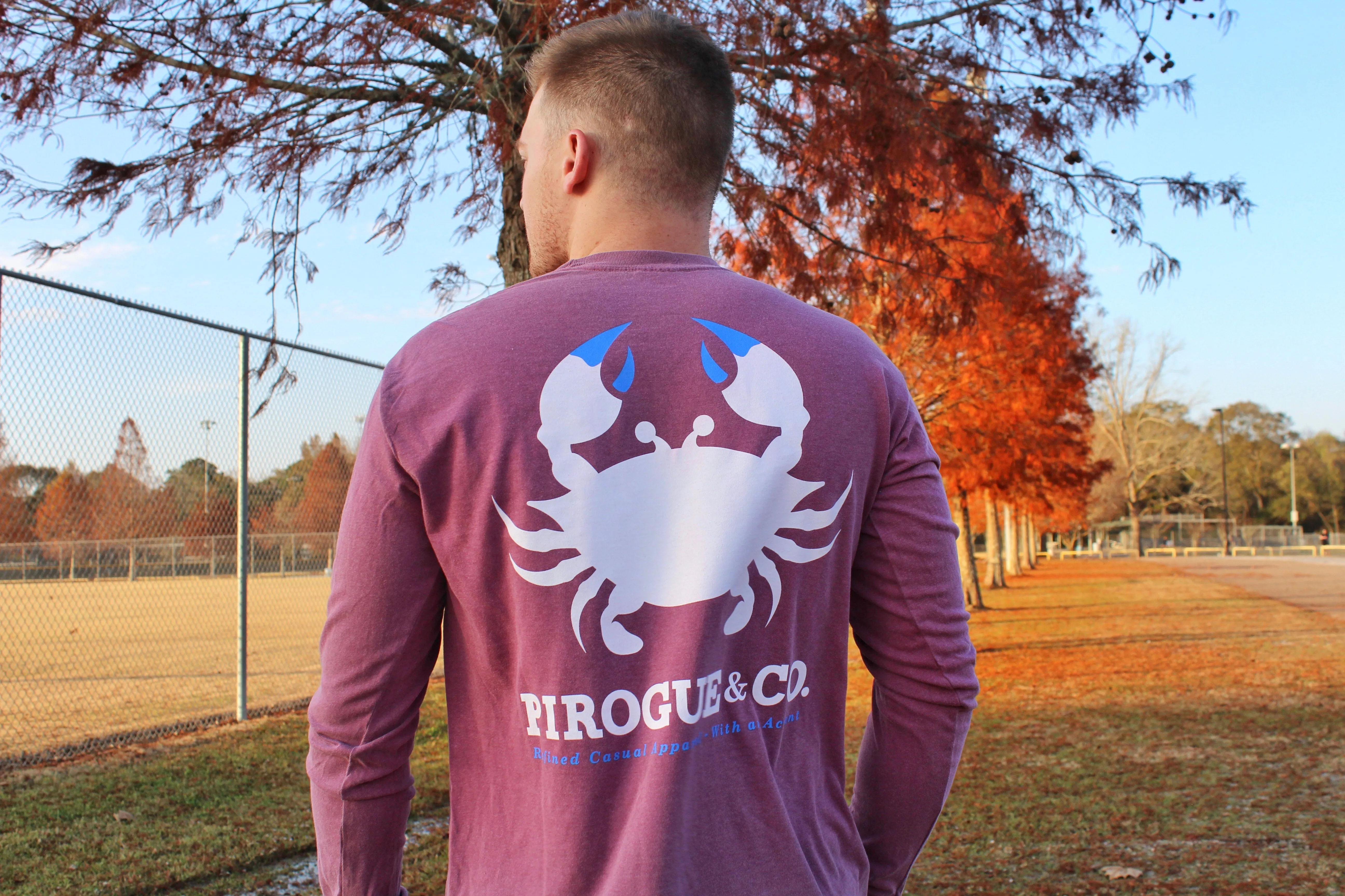 Classic Crab Long Sleeve | Plum Purple
