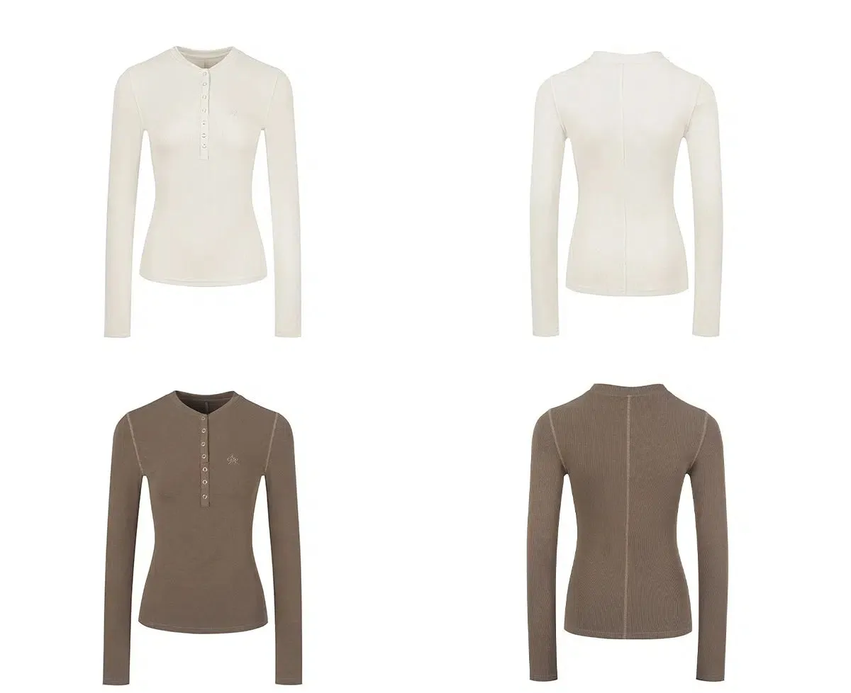 Classic Long Sleeve Henley Pullover