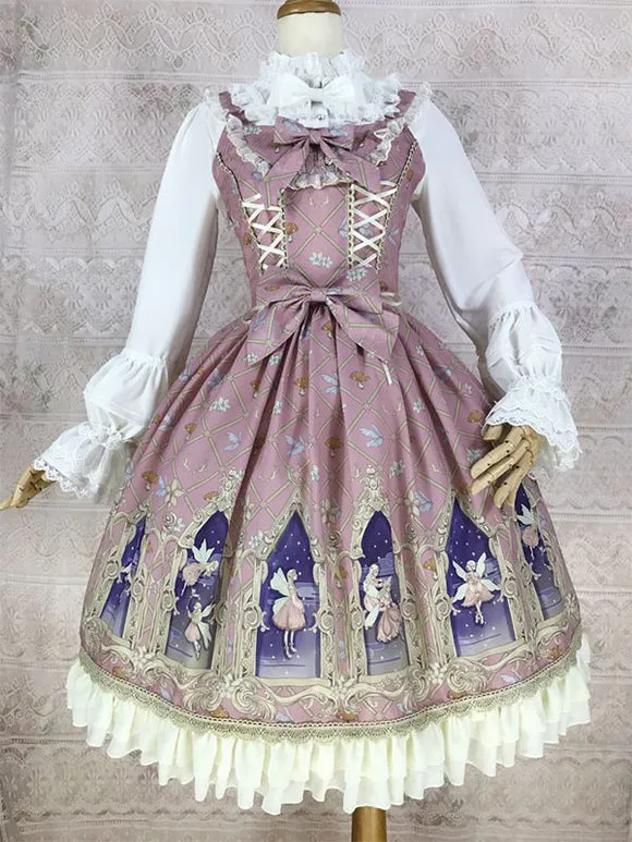 Classical Lolita Dress Polyester Sleeveless Lolita Dresses Classic Black