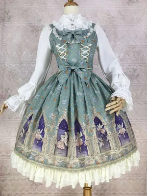 Classical Lolita Dress Polyester Sleeveless Lolita Dresses Classic Black