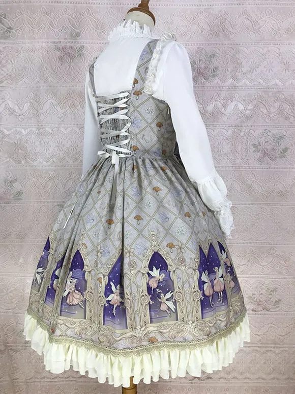 Classical Lolita Dress Polyester Sleeveless Lolita Dresses Classic Black
