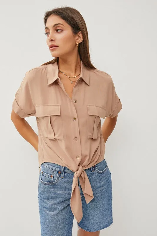 Clear Skies Button Down