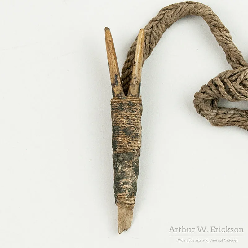Composite Toggle Harpoon with Lanyard