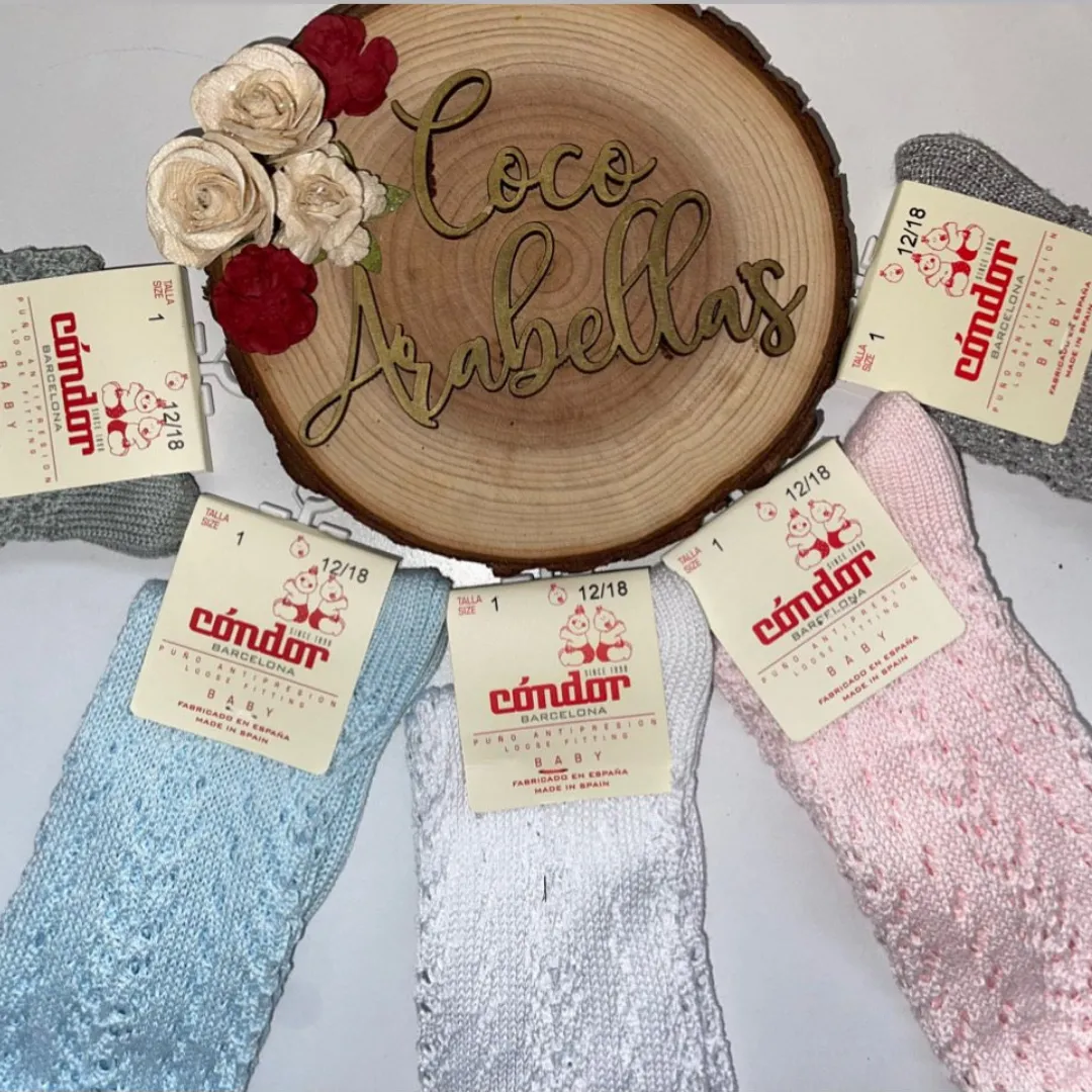 Condor Open Work Knee High Socks