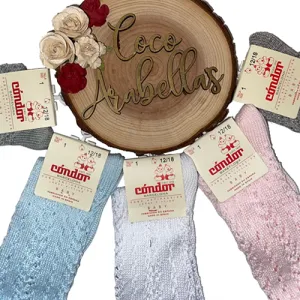 Condor Open Work Knee High Socks