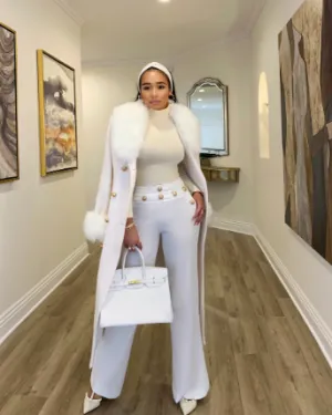 Cream Aspen Vegan Coat