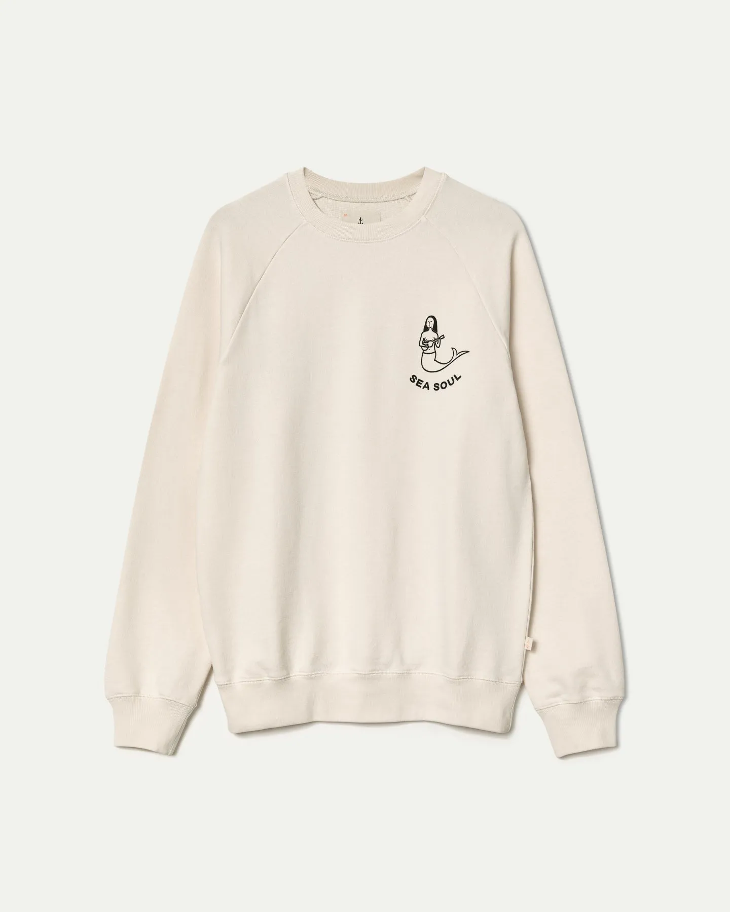 Cunha Sweatshirt in Mermaid Ecru