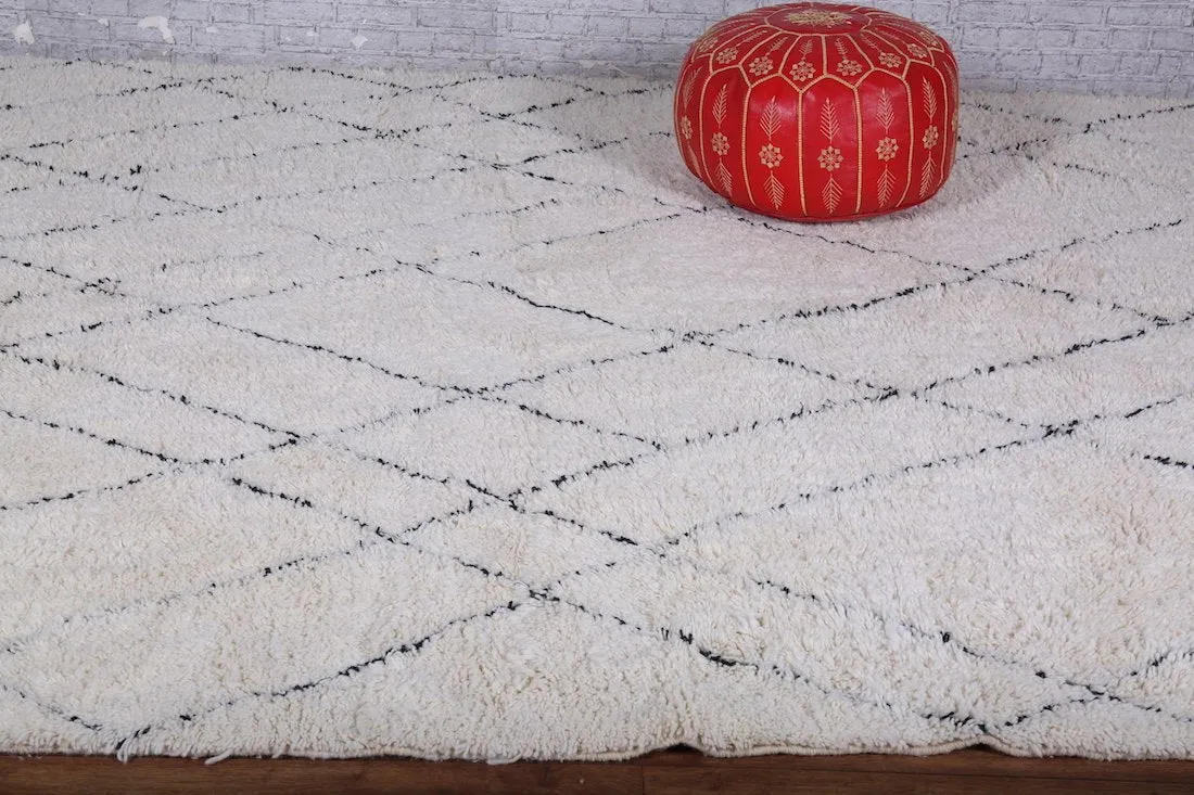 Custom Berber rug - Hand knotted Berber Moroccan carpet - Wool rug