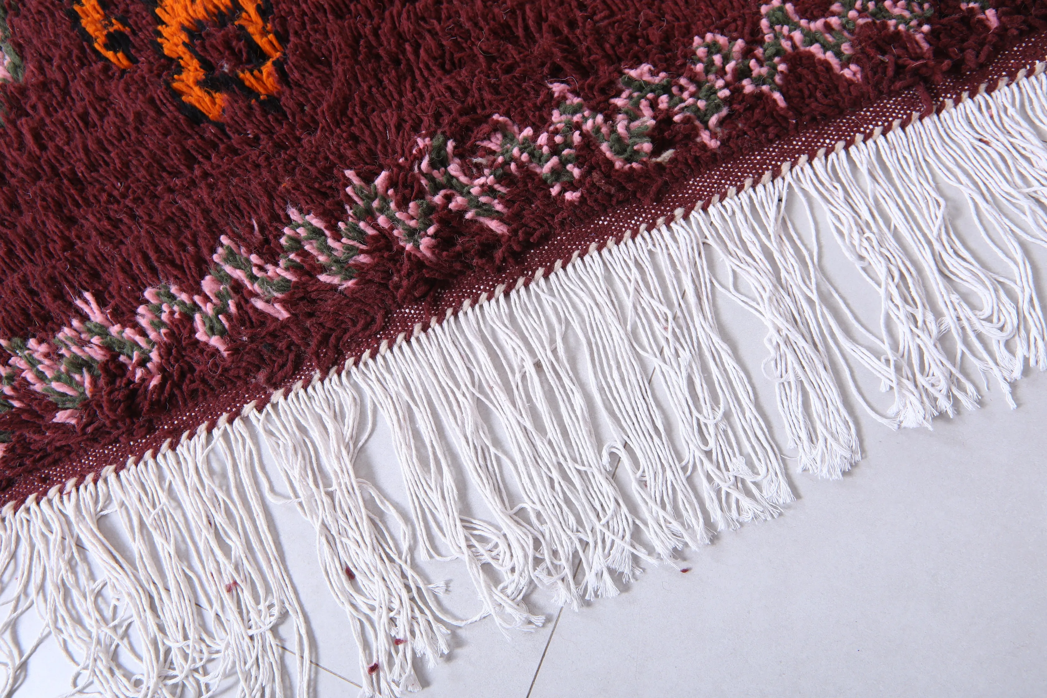 Custom Berber rug - Handmade Moroccan Beniourain rug