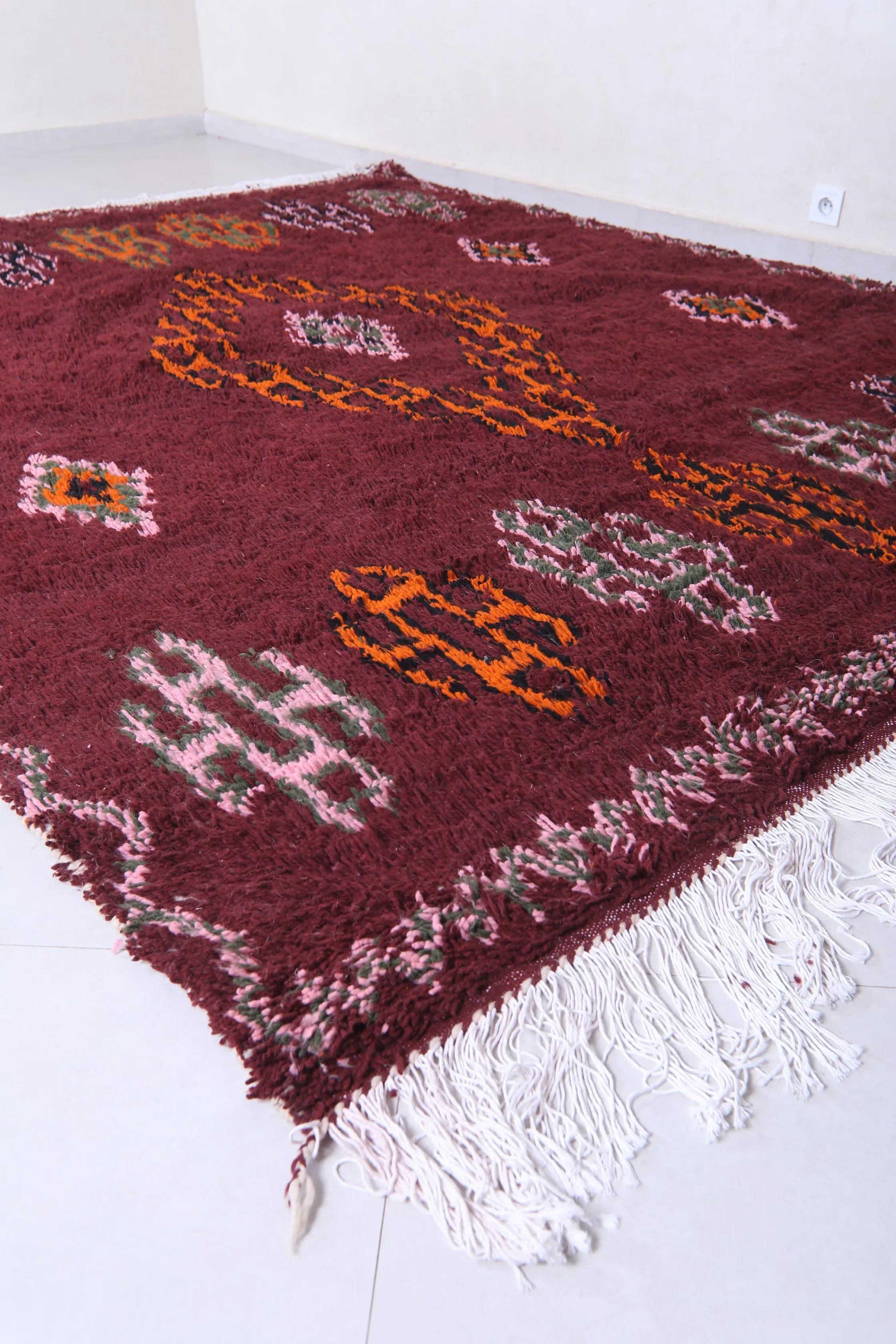 Custom Berber rug - Handmade Moroccan Beniourain rug