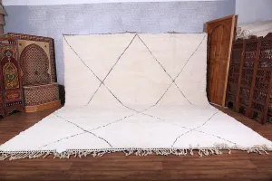Custom Berber rug - Moroccan handmade Beniourain rug