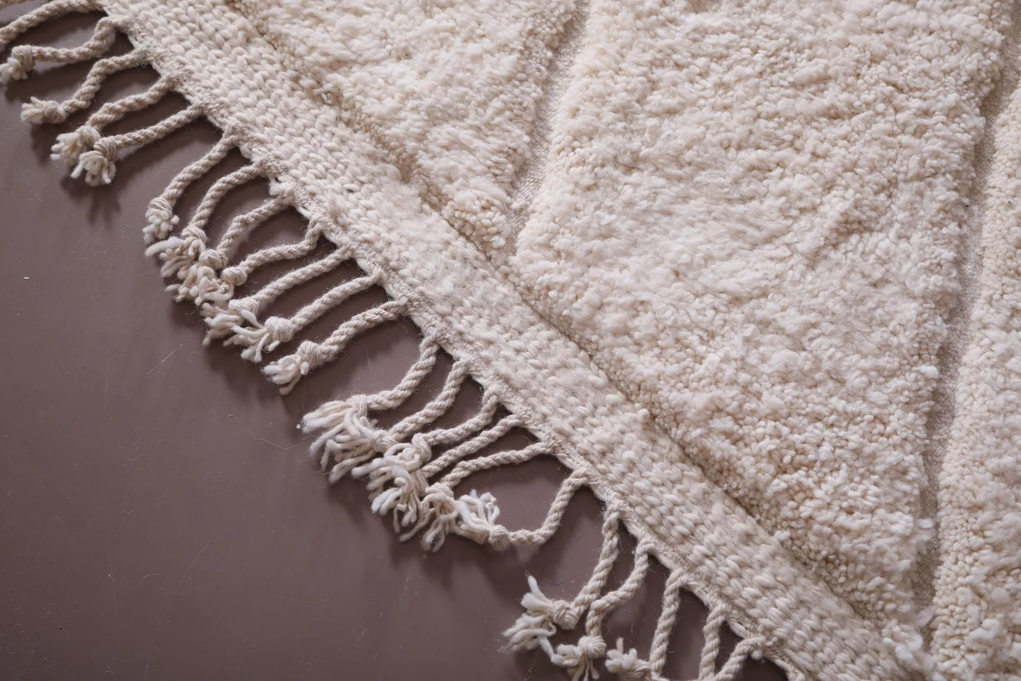 Custom Moroccan rug - beni ourain wool carpet - Wool rug