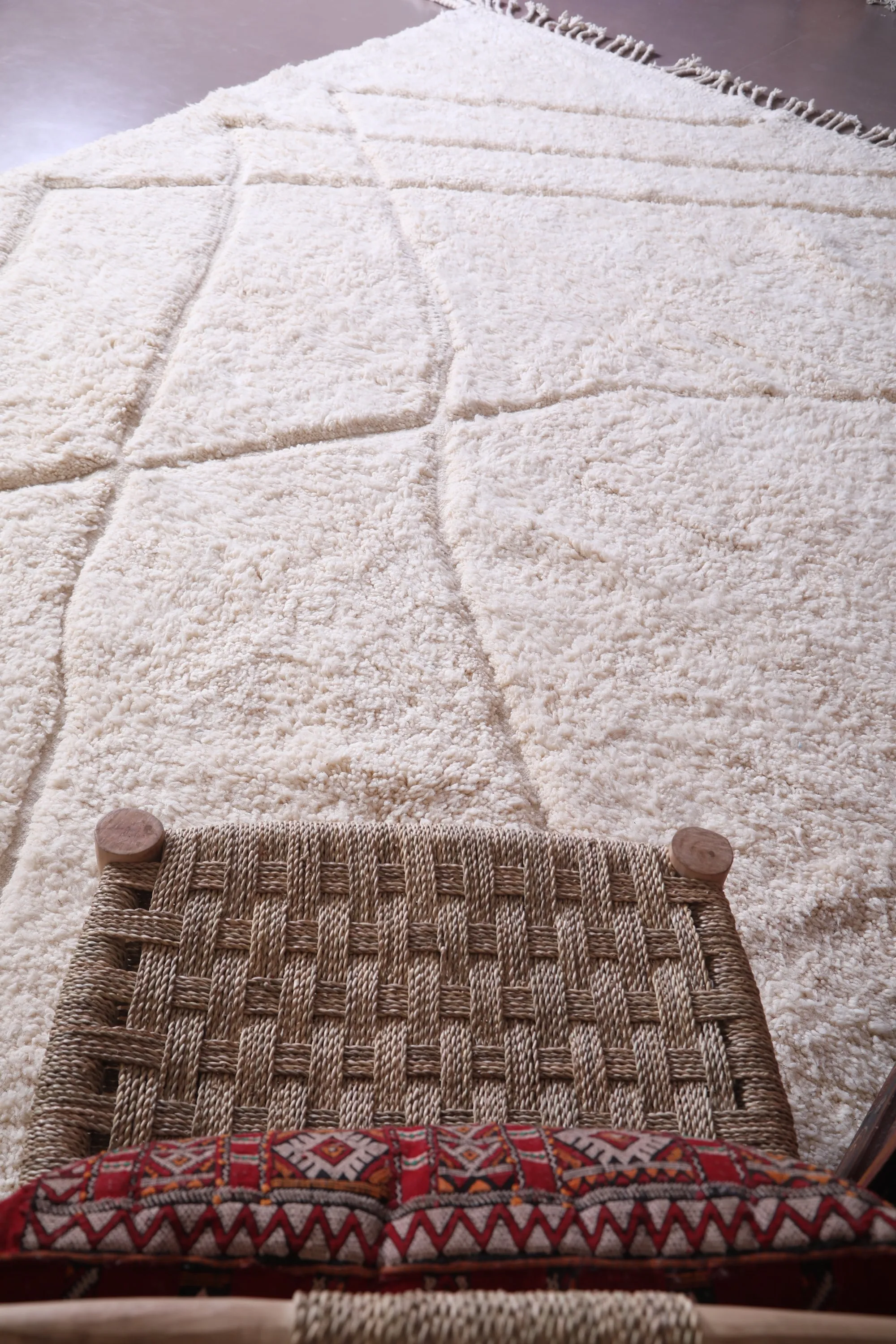 Custom Moroccan rug - beni ourain wool carpet - Wool rug