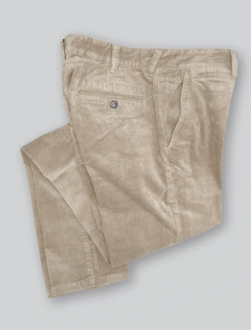 CUT HASTIN CORD TROUSER