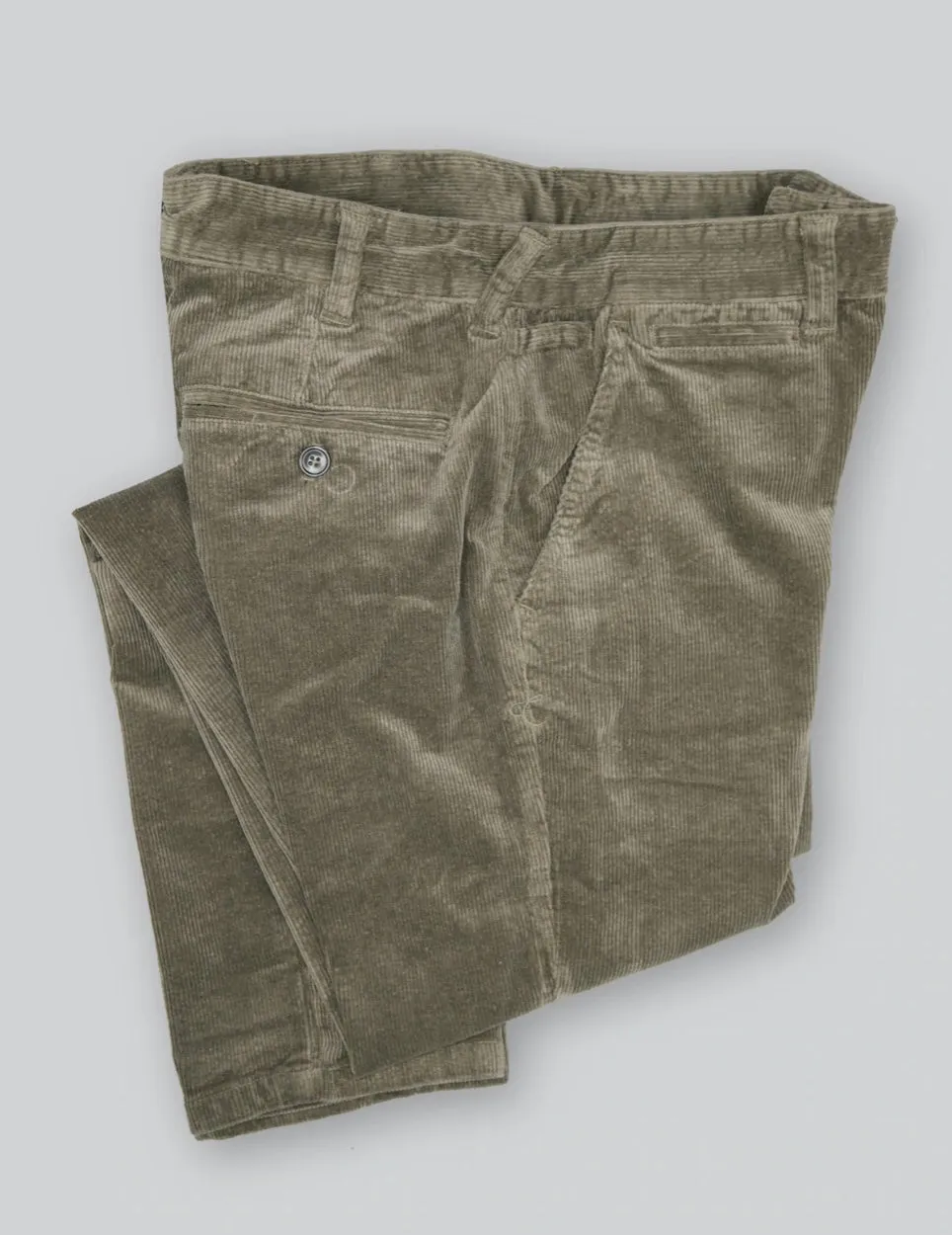 CUT HASTIN CORD TROUSER