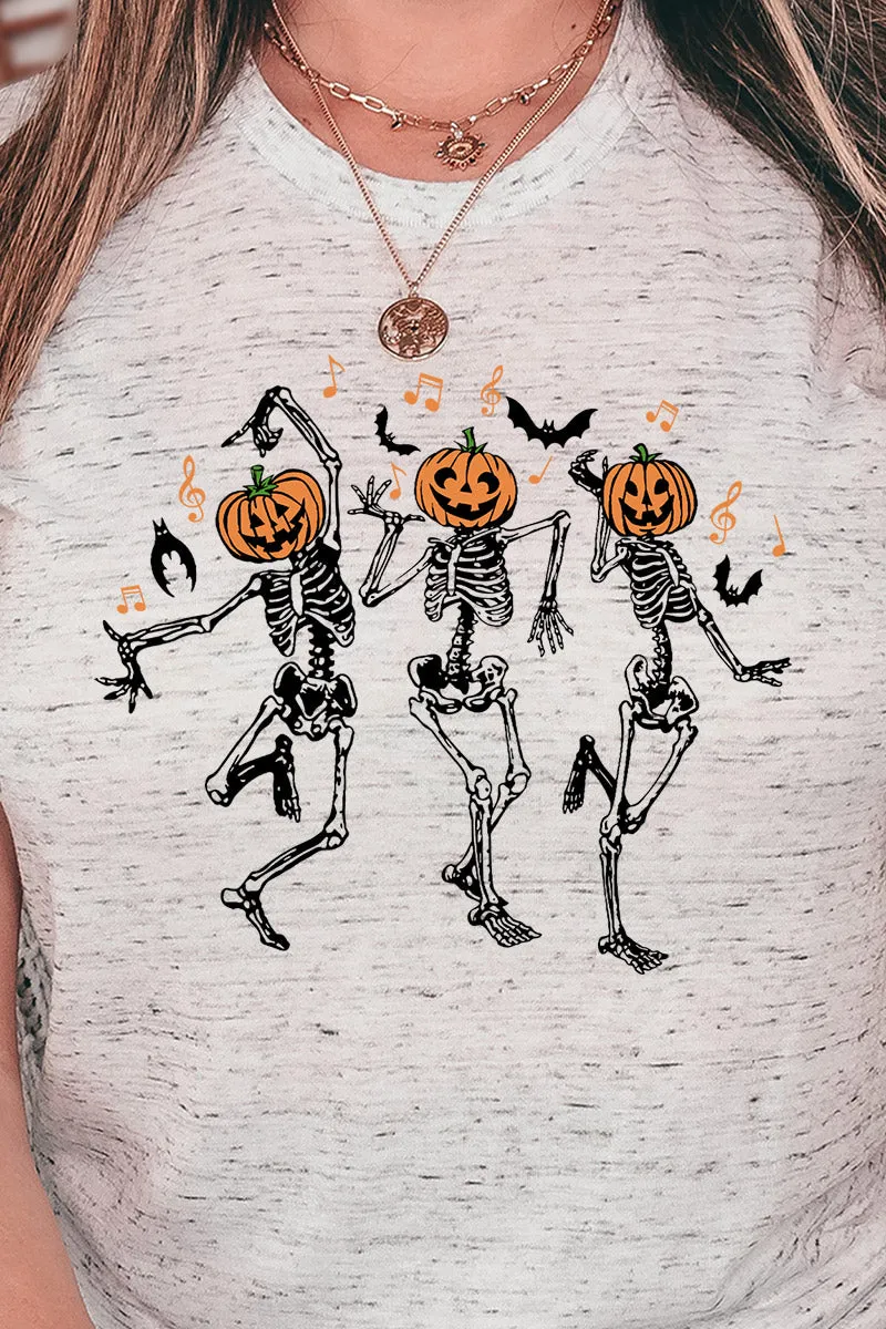 Dancing Pumpkins Unisex Short Sleeve Tee