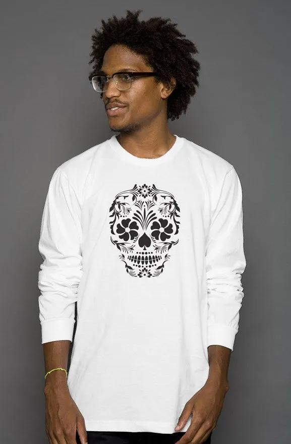 Day of the Dead Skull Unisex Long Sleeve