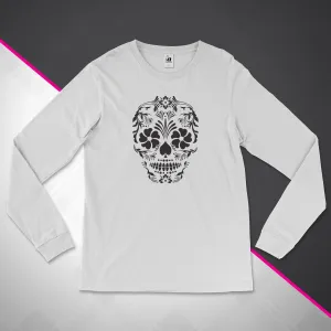 Day of the Dead Skull Unisex Long Sleeve