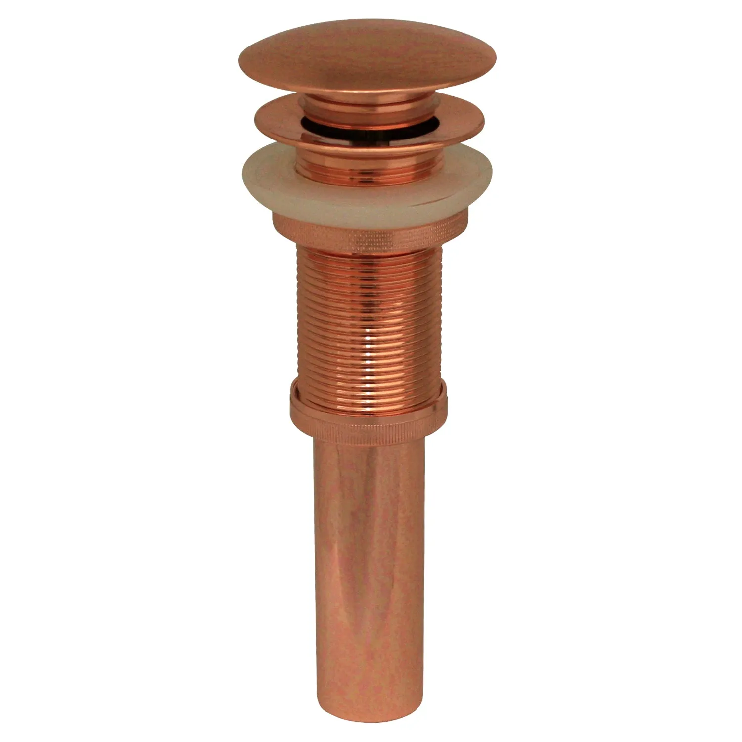 Decorative Pop-up Mushroom Drain with No Overflow