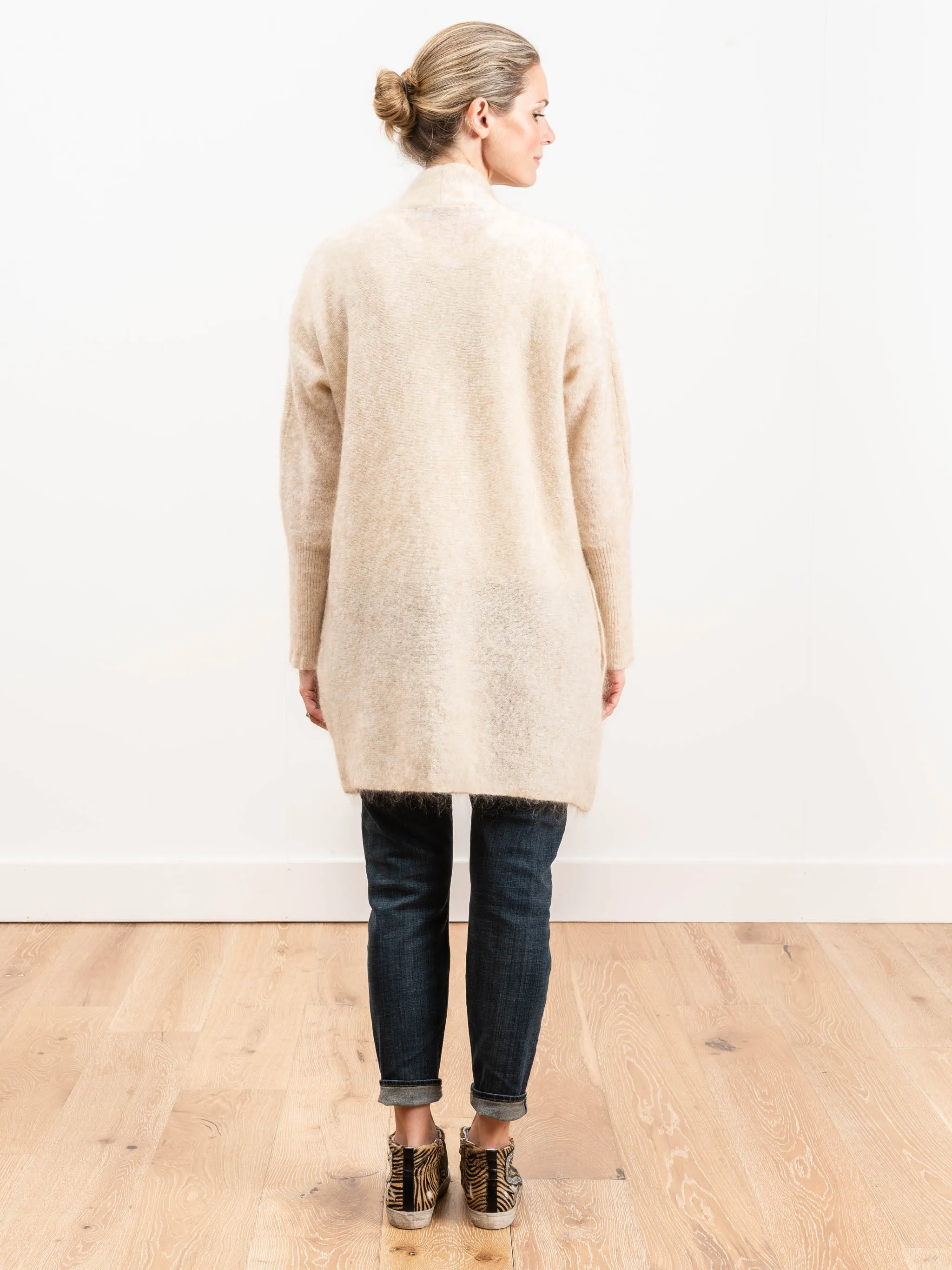 demi shawl cardi - faune