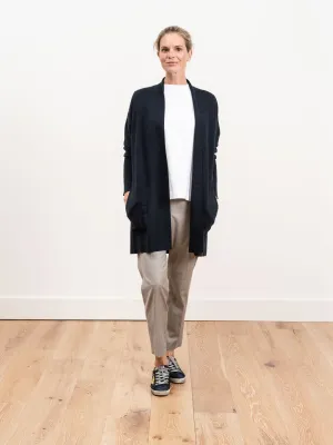 demi shawl cardi - ink