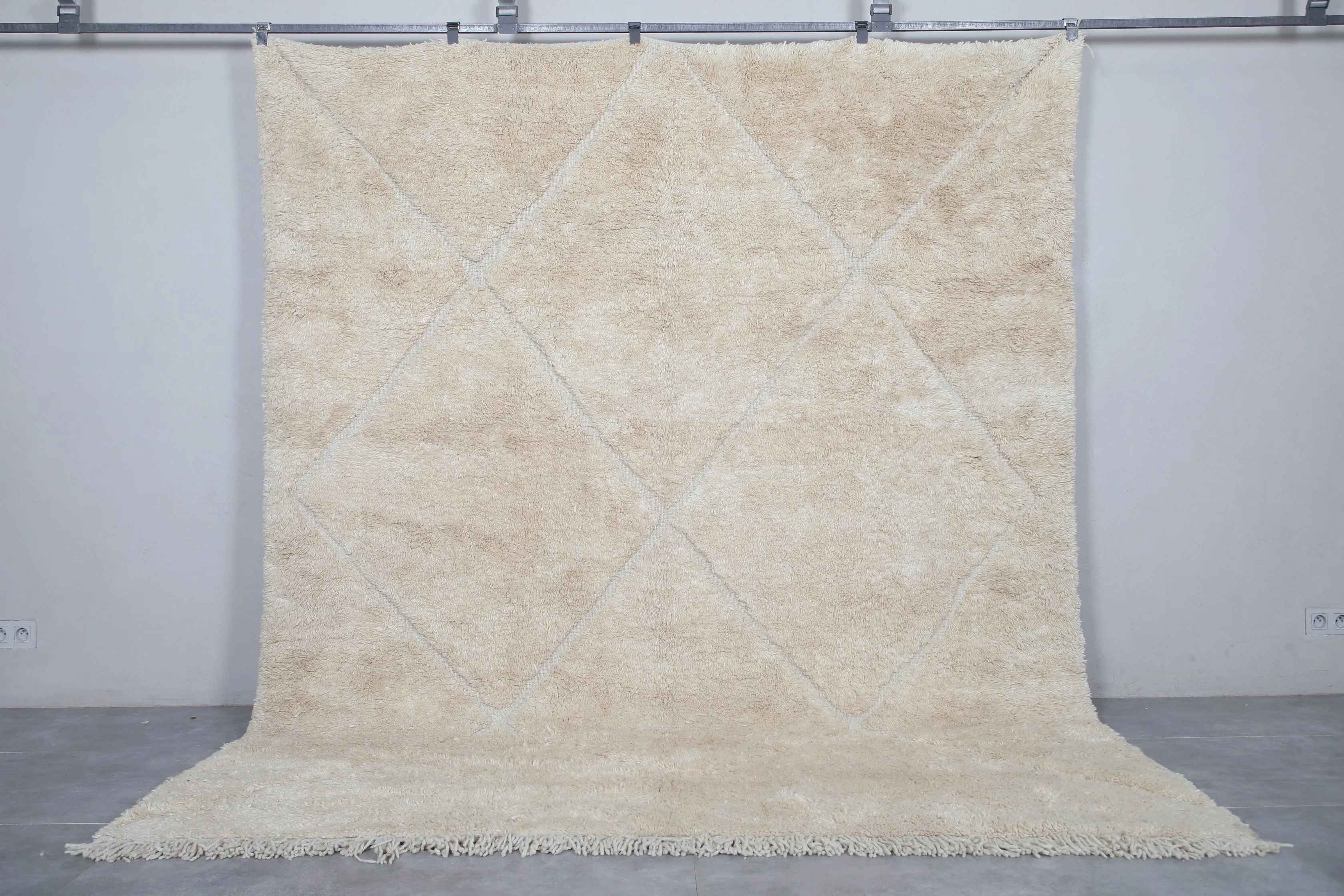 Diamond Pattern Rug - Custom rug - Moroccan wool rug