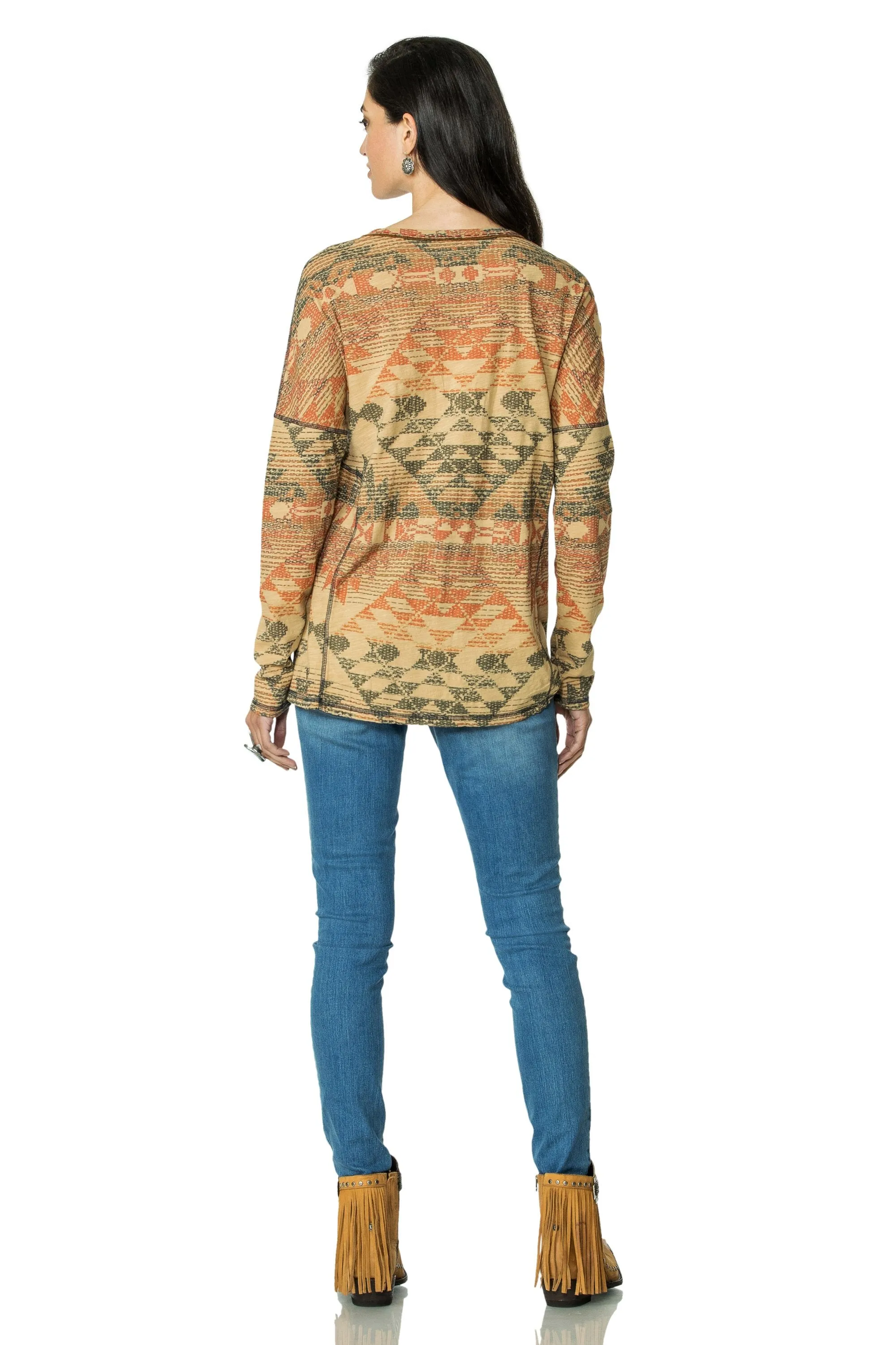 Double D Ranchwear Yellowstone Camp Blanket Top