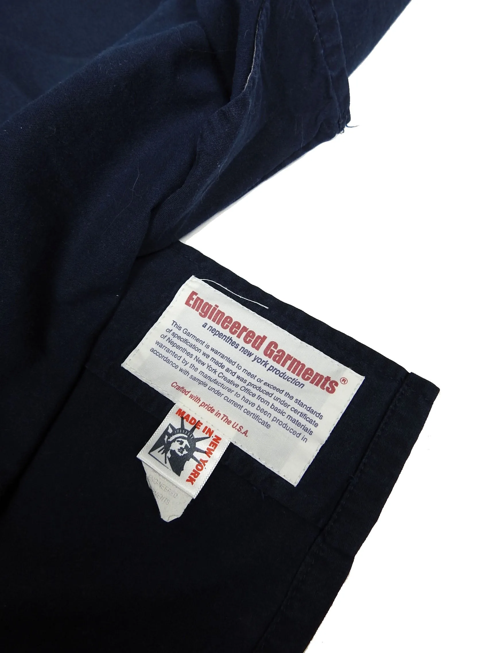 Engineered Garments SS Work Shirt Size XL