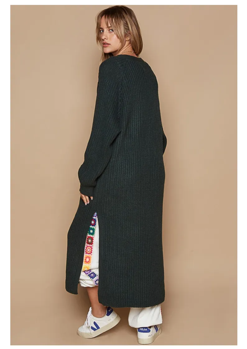 Evergreen Long Cardigan