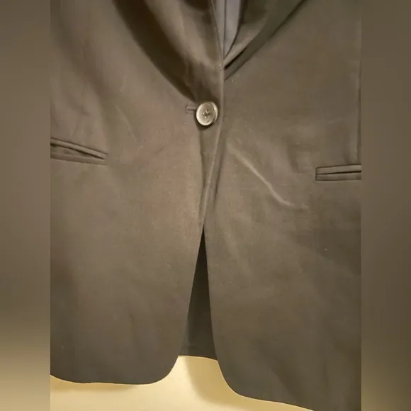 Everlane Black 100% Wool Blazer Size 8