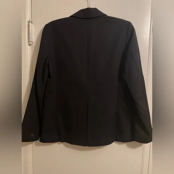 Everlane Black 100% Wool Blazer Size 8