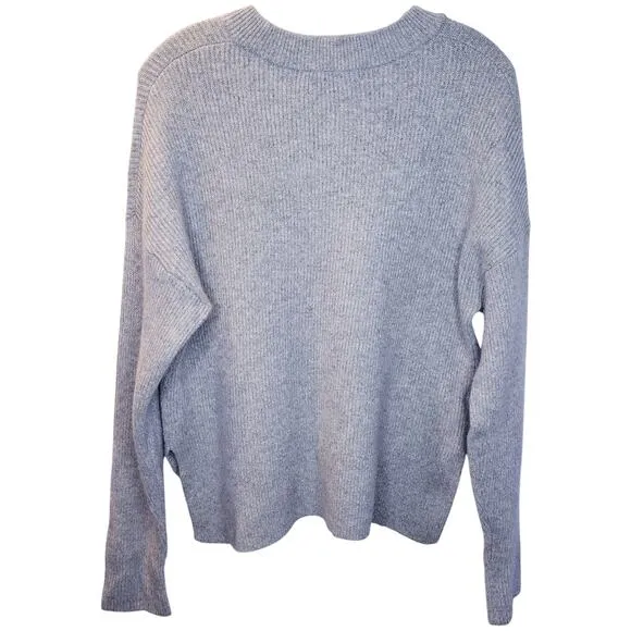 EVERLANE Cashmere Blend Crew Neck Sweater Women's Small *Needs Dry Cleaning*