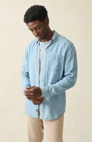 Faherty - The Tried & True Chambray Work Shirt