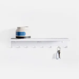 Felt Key Rack - White