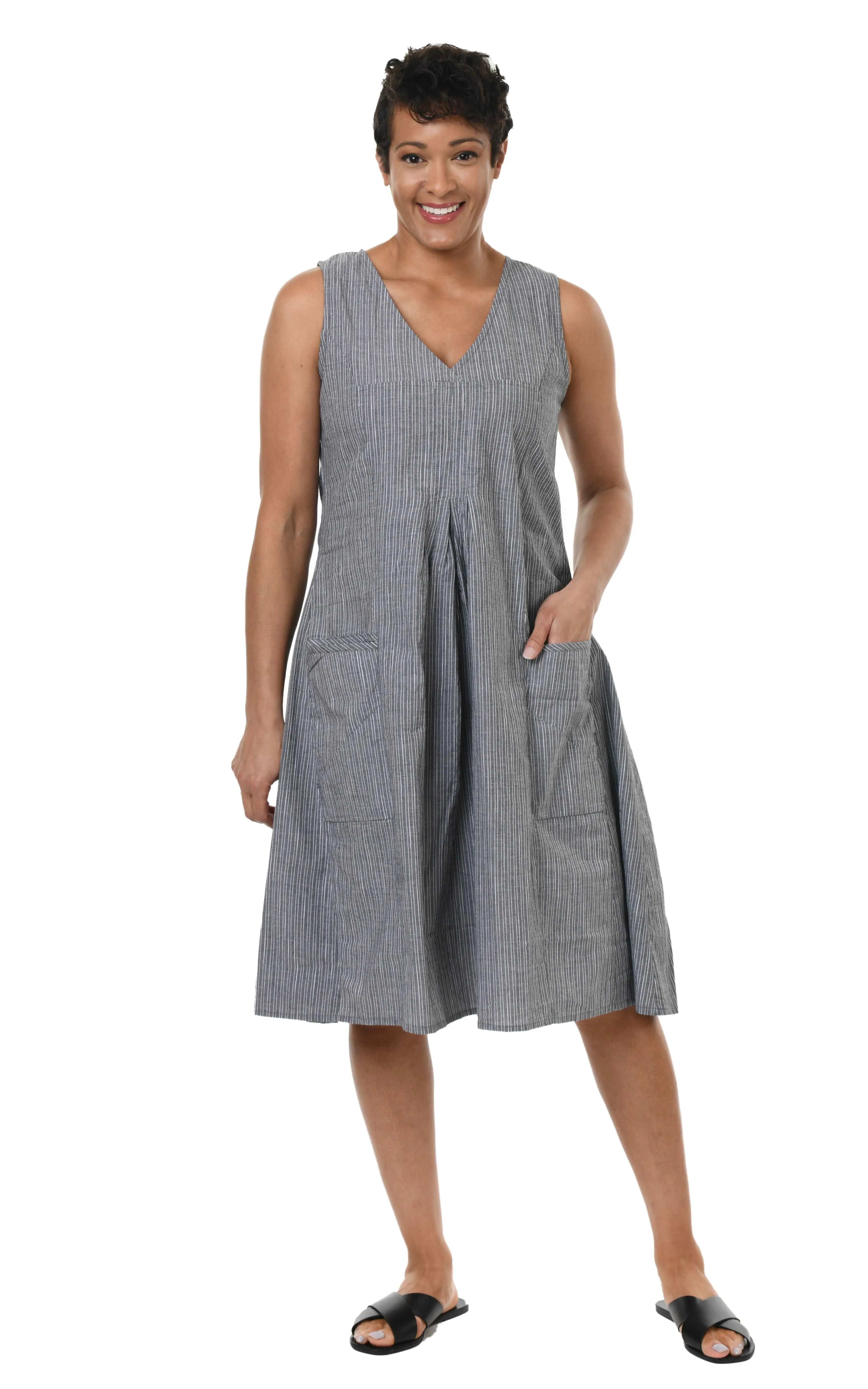 FINAL SALE CV656 Poppie Dress in Vanderbilt*