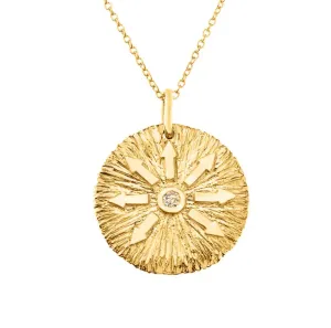 Find Your Path Gold Medallion