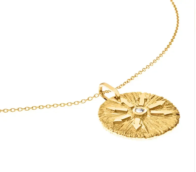 Find Your Path Gold Medallion