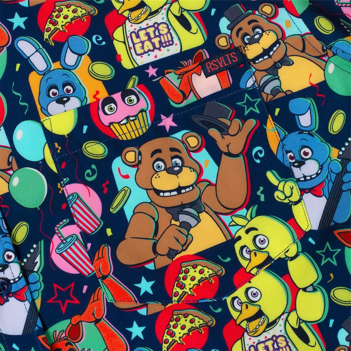 Five Nights at Freddy's "Fantasy and Fun" – KUNUFLEX Short Sleeve Shirt 