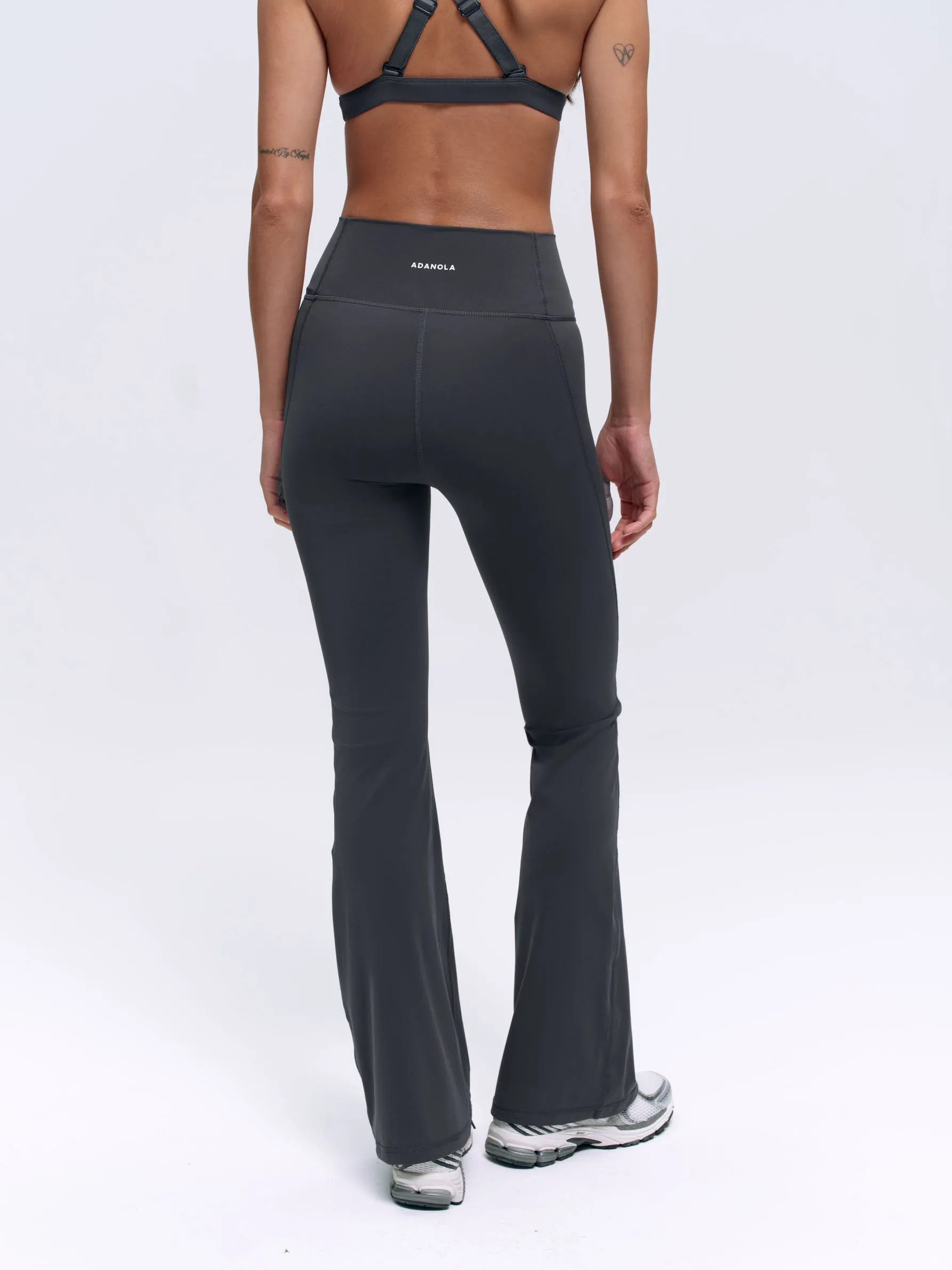 Flared Yoga Pant - Graphite Grey