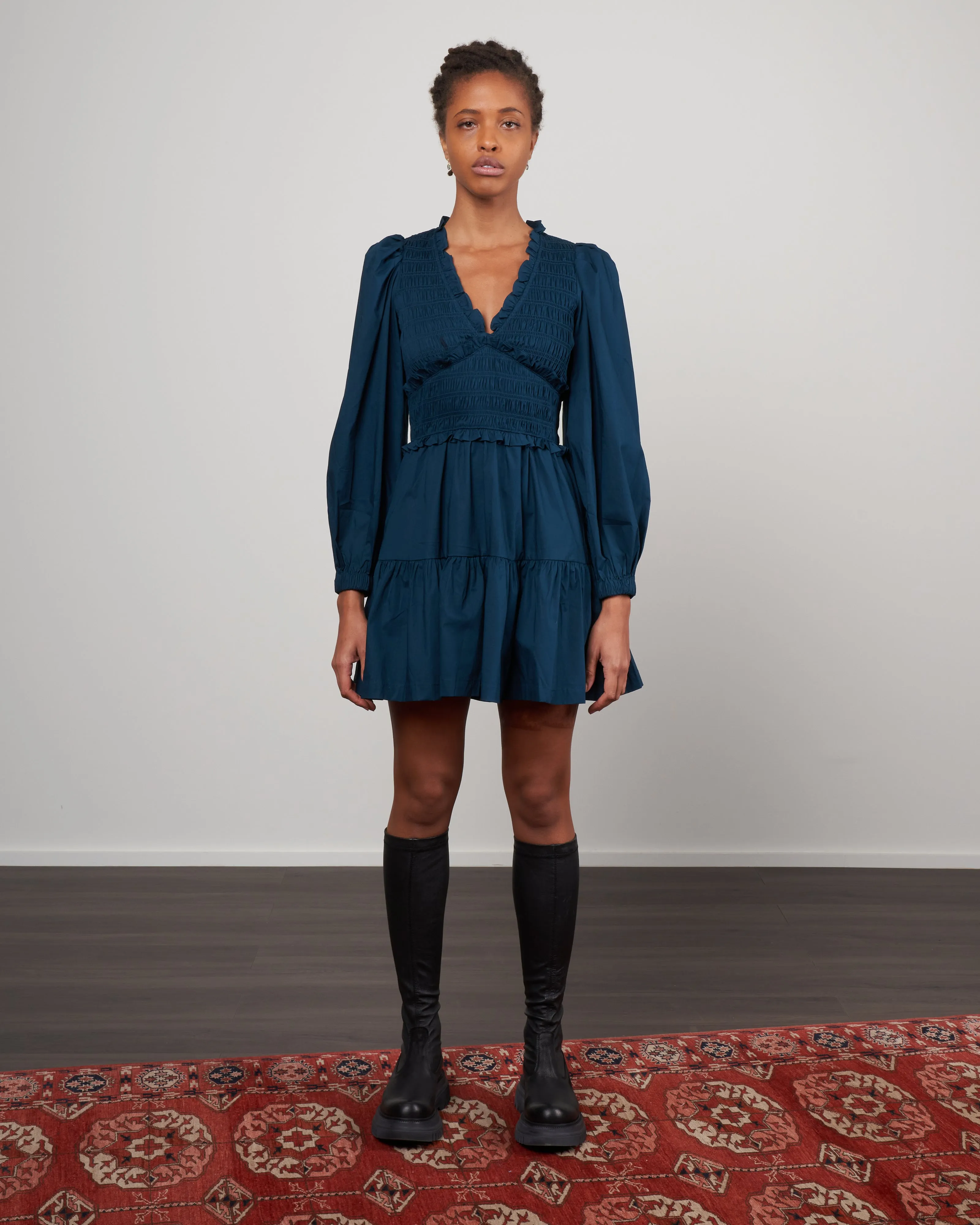 gaia mini dress - aegean