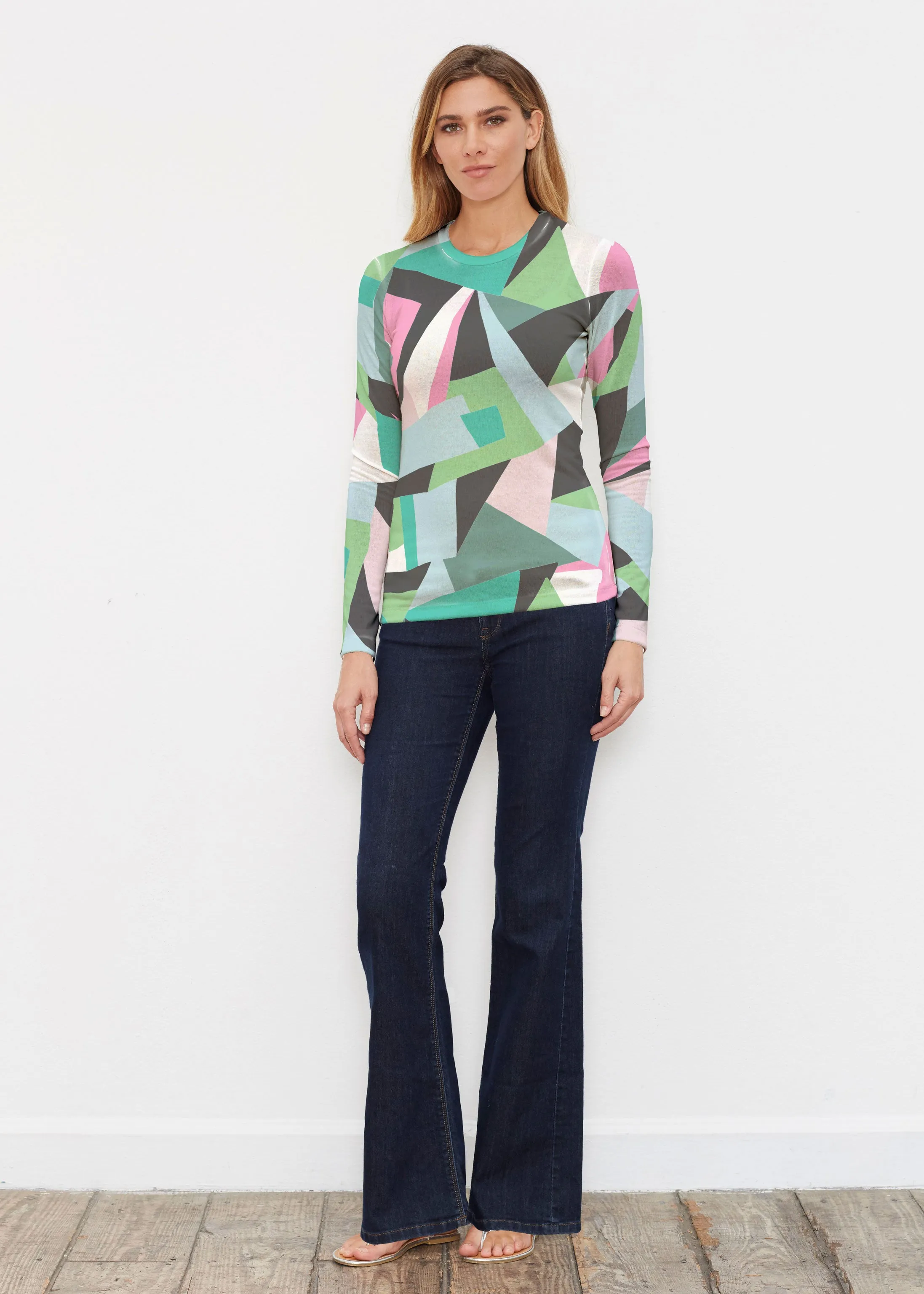 Gems (14314) ~ Butterknit Long Sleeve Crew Top