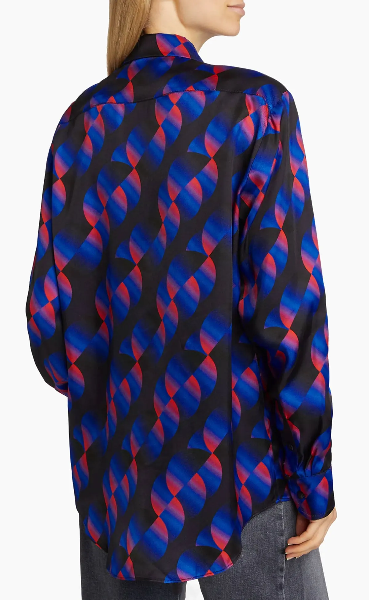 Geo Button Up Shirt