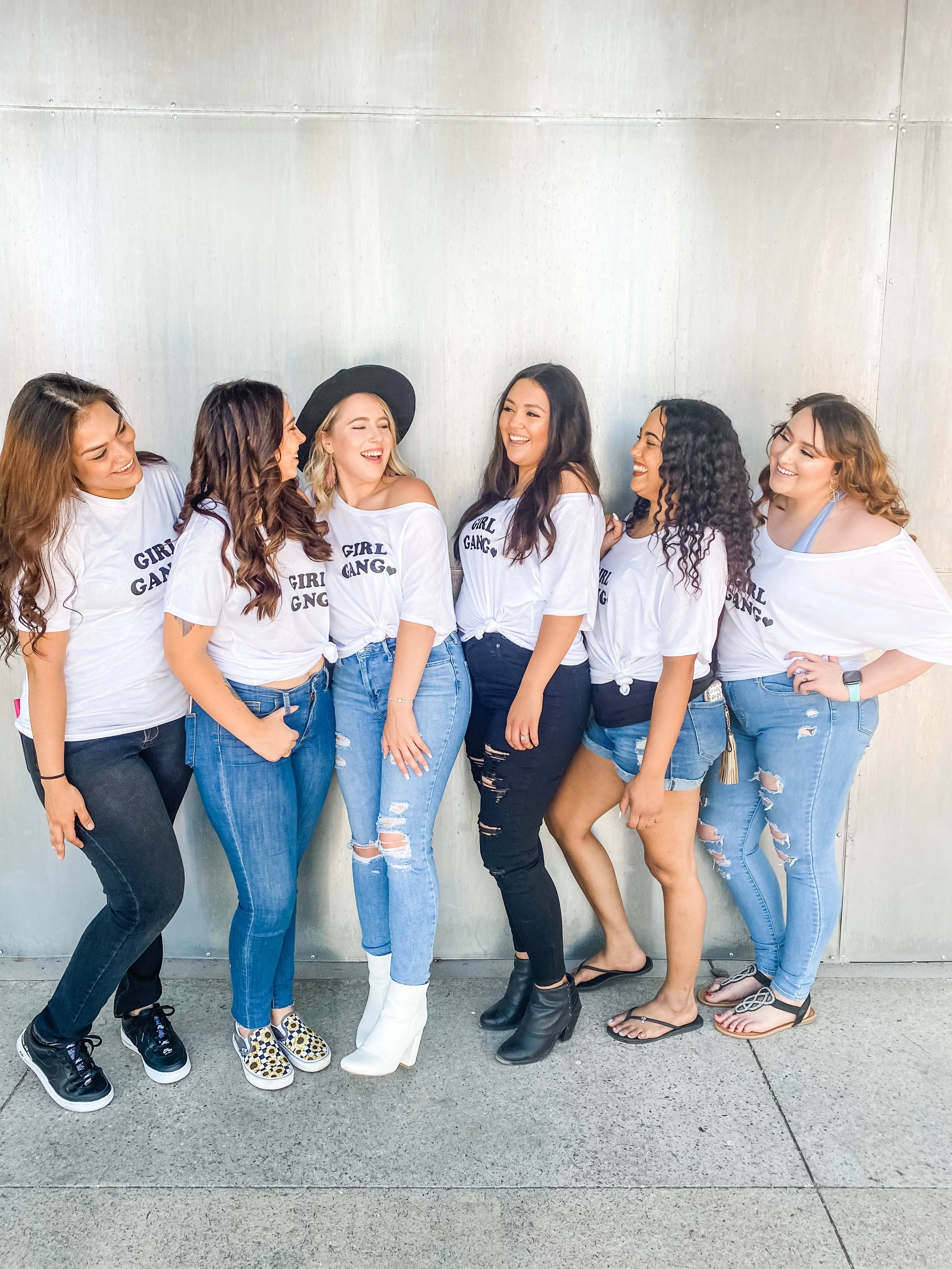 Girl Gang - Retro Fitted Ringer