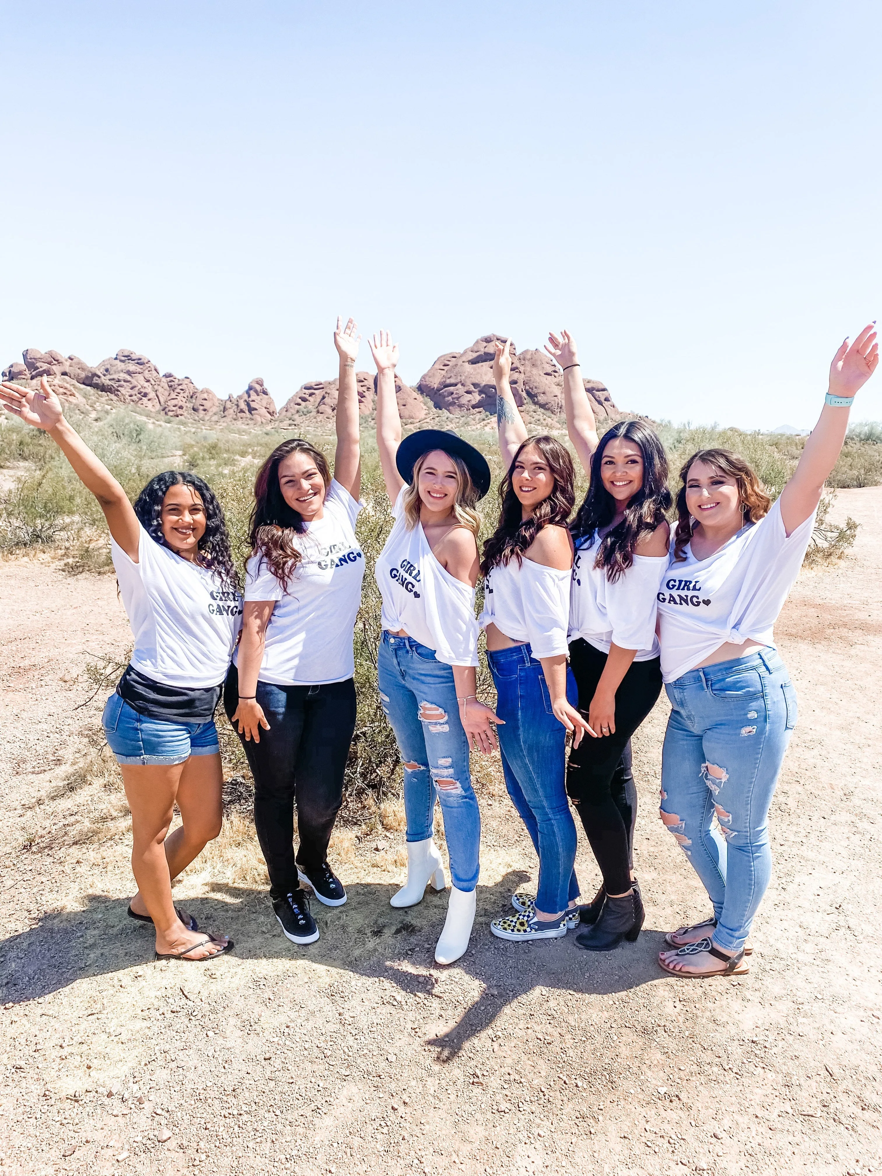 Girl Gang - Retro Fitted Ringer