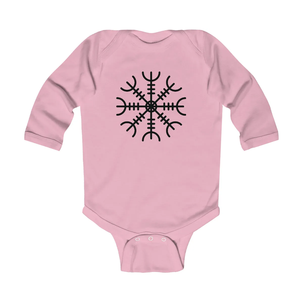 Ægishjálmr Helm of Awe Long Sleeve Bodysuit