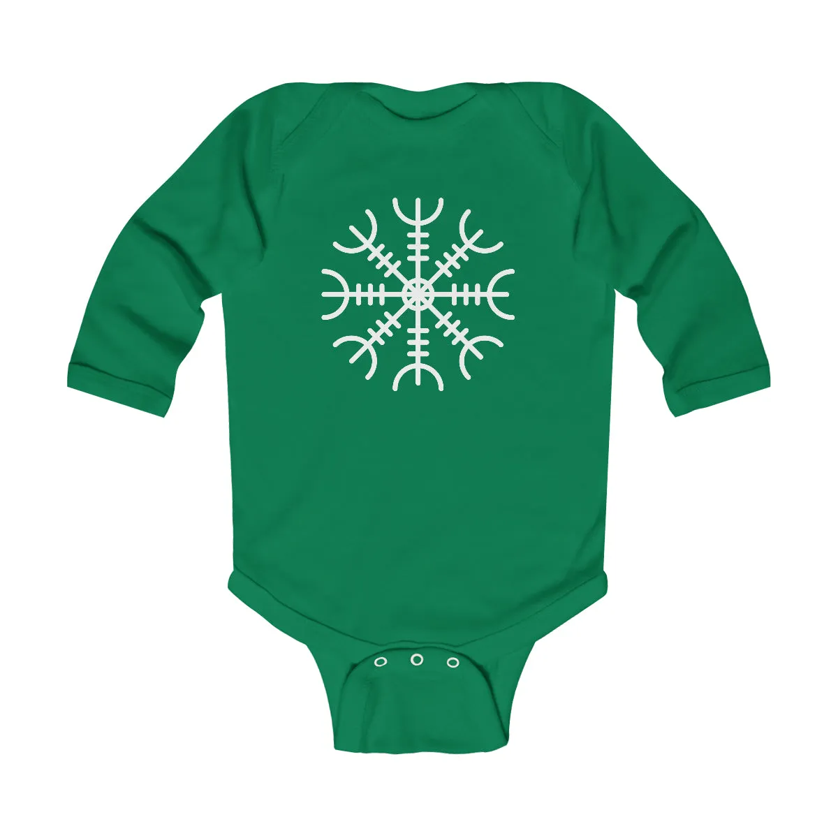 Ægishjálmr Helm of Awe Long Sleeve Bodysuit